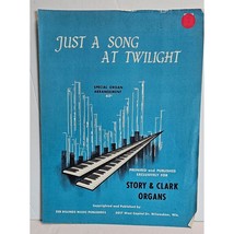 Just A Song At Twilight - Special Organ Arrangement By Zeb Billings Sheet Music - £7.16 GBP