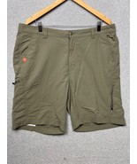 The American Outdoor Nylon Shorts Mens Size Xl GreenCasual Summer Outdoo... - £22.09 GBP