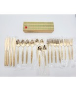 Rogers Gold La Spana Electroplate Flatware Vtg 20 Pcs Set 4 Place Set - €87,11 EUR
