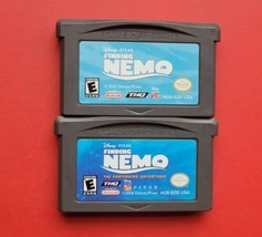 Finding Nemo Game Boy Advance Lot 2 Games Original + The Continuing Adve... - $13.99