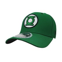 Green Lantern Symbol Glow Armor 39Thirty Fitted Hat Green - £35.95 GBP+