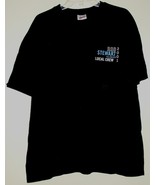 Rod Stewart Concert Tour T Shirt Human Vintage 2001 Local Crew Size X-Large - £85.99 GBP