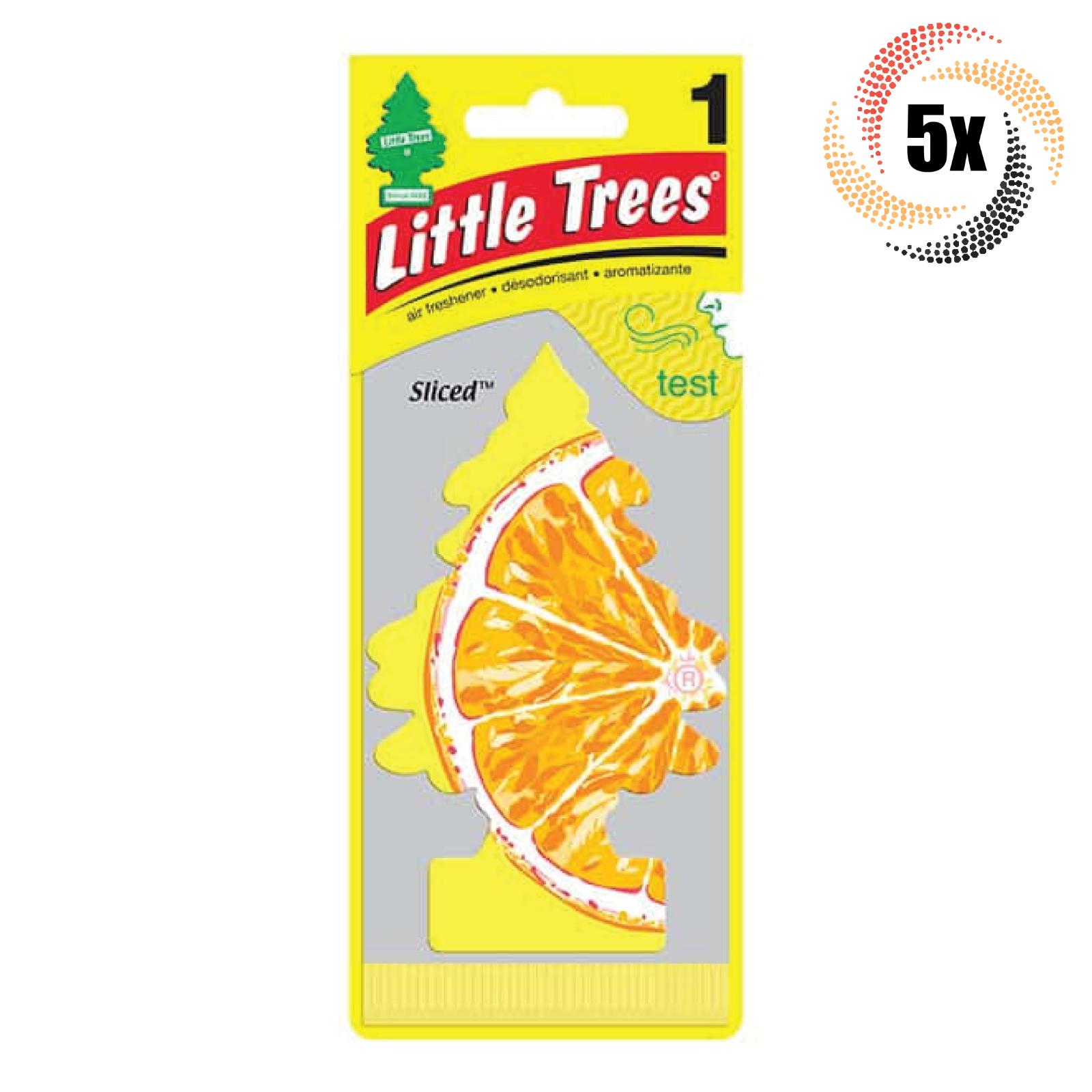 5x Packs Little Trees Single Sliced Scent Hanging Trees | Prevents Odor! - $10.40