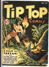 Tip Top #41-1939-TARZAN’S Origin By Rex MAXON-FRITZI RITZ-CAPTAIN And The Kid... - £199.18 GBP