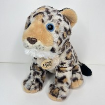 Wild Republic Cheetah Leopard Plush Realistic Stuffed Animal Utah Hogle Zoo 11&quot; - £11.86 GBP