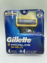 Gillette ProGlide Shield Mens Razor Blade Refills, 4 Count Bs204   - £7.85 GBP