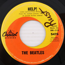 The Beatles – Help! / I&#39;m Down - 1965 45 rpm 7&quot; Single Vinyl Record Mono... - $11.10