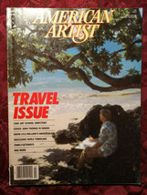 AMERICAN ARTIST March 1985 Travel Issue John Thomas Paul T. Nagano Robin Longman - £6.19 GBP