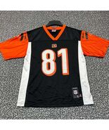 Cincinnati Bengals Owens #81 Jersey Shirt Youth Large 14-16 NFL V-Neck N... - $893.43 MXN