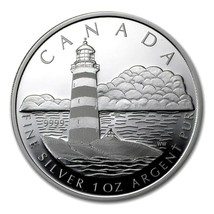 1 Oz Silver Coin 2004 Canada $20 Proof Sambro Island Lighthouse - $117.60