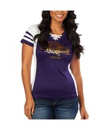 Baltimore Ravens Purple Draft Me VII Women&#39;s Jersey Top - Medium - £39.95 GBP