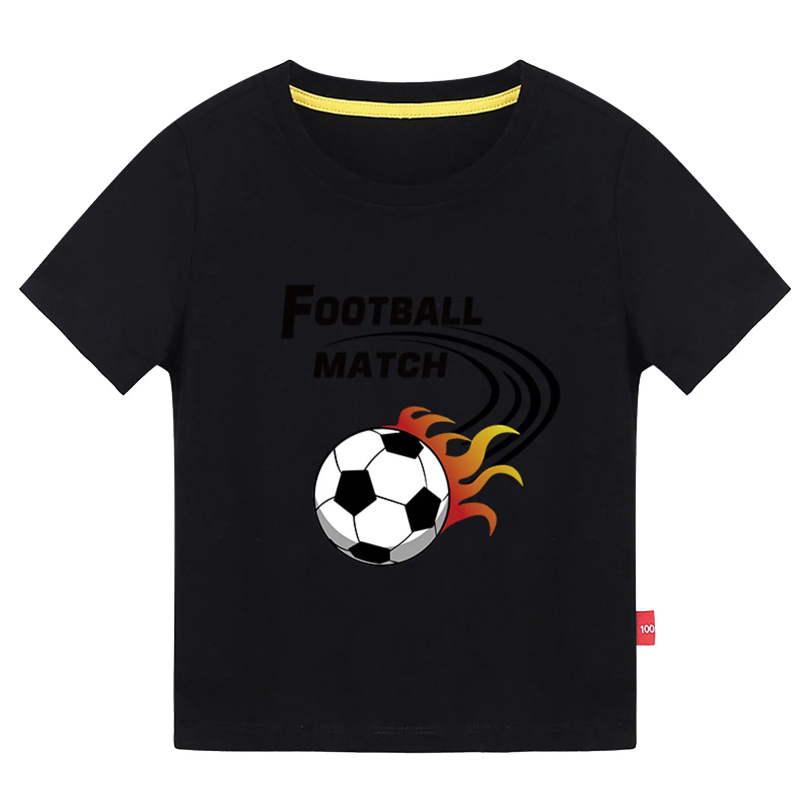 Kids Top T-shirts  Kids Girls Boys Football  3d Prints Loose Tops Soft Short Sle - £69.50 GBP
