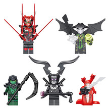 8PCS/Set Of Phantom Ninja Construction Dolls Mini Lego Toy Gift - £14.89 GBP