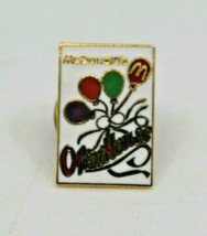McDonalds Open House Baloons Color Employee Crew Collectible Pinback Pin... - £11.64 GBP