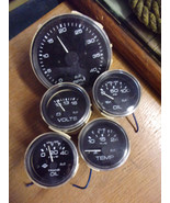 Kysor/Medallion Marine Engine Gauge Package, RPM, volts, oil, water,&amp; tr... - $1,975.03 MXN
