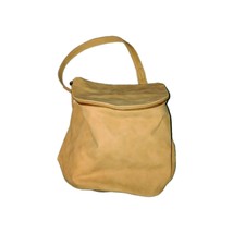 Universal Thread Goods Co. Handbag Purse Womens Faux Leather Yellow Came... - $29.07