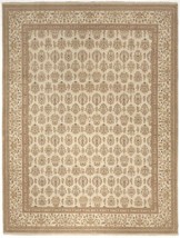 Han-knotted Indian rug. 9&#39; x 11&#39;10&quot; - £3,457.13 GBP
