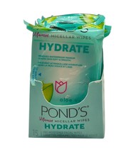 (7) Pond&#39;s HYDRATE Vitamin Micellar Face Wipes Aloe Vera Vit B3 15 Pre-M... - $98.99