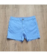Tommy Hilfiger Midi Shorts ~ Sz 2 ~ Blue ~ Mid Rise ~ 4.5&quot; Inseam - £13.40 GBP