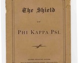 The Shield of Phi Kappa Psi 1882 Vol III No 7 Bailey Banks &amp; Biddle Ad - $74.25