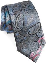 Ermenegildo Zegna Quindici#150 Paisley Silk Tie - £220.25 GBP