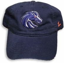 NWT New Boise State Broncos Zephyr Buster Logo Scholarship Prep Adjustable Hat - £14.94 GBP