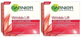 Garnier Skin Naturals Wrinkle Lift Anti Ageing Cream,40 gm x 2 pack, Fre... - $24.67