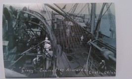 Vintage Photo; Coaling The U.S.S. Cincinnati From The U.S.S. Abaranda; Chefoo - £11.76 GBP