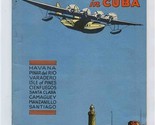 The Air Traveler in Cuba Pan American Airways Flying Clipper Ships Havan... - $116.82