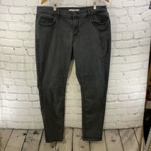 Levi’s 711 Skinny Black Denim Jeans Plus Sz 20W  - £14.79 GBP