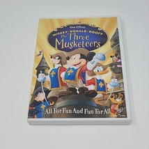Walt Disney’s The Three Musketeers (Dvd, 2004) Animated Mickey Donald Goofy - £6.30 GBP