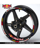 RedBull Motorcycle Wheel Decals – Universal Rim Stickers (20pcs) - $29.99