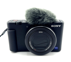 Sony Cybershot ZV-1 Compact Digital Vlogger Creator Camera 20.1MP Kit MINT COND - £390.63 GBP