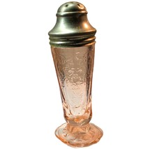FEDERAL GLASS MADRID Vintage Antique pink depression glass salt or pepper shaker - £23.59 GBP
