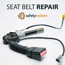 2003-2004 INFINITI G35 SEDAN FRONT RIGHT PASSENGER SEAT BELT BUCKLE BLACK P5891 image 13