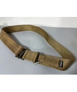 Cabelas Adjustable Nylon Webbing Belt With Hook Loop Closure Tan Heavy D... - $275.20 MXN