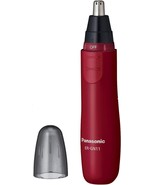 Panasonic Nose Ears Facial Hair Cutter Trimmer Dual Edge ER-GN11-R Red - $46.27 CAD