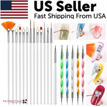20Pcs/Set Nail Art Design Dotting Painting Drawing Polish Brush Pen Tool... - $9.01
