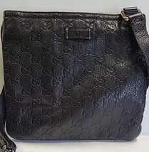 Gucci guccissima crossbody Dark Brown Leather - $279.32
