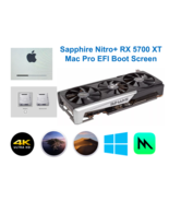 Sapphire Nitro RX 5700 XT 8GB Mac Pro EFI boot screen Metal 4K native Mo... - £207.37 GBP