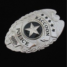 Resident Evil Raccoon police metal badge， handmade customize comic high quality  - £64.58 GBP