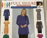7832 Simplicity Pattern Full Figure Size 18W-24W Dresses Uncut Factory F... - $13.09