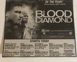 Blood Diamond Vintage Tv Print Ad Leonardo DiCaprio TV1 - £4.74 GBP