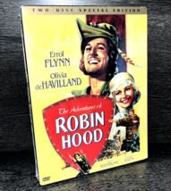 Errol Flynn DVD Adventures of Robin Hood 2-Disc Special Edition NEW SEALED - $12.86