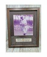 Baby Ruth NY Yankees 8 x 8 Framed Picture &amp; Authentic Game Used Bat Circ... - $9,168.77 MXN