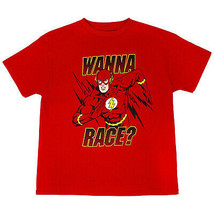 DC Comics Flash Wanna Race? T-Shirt - £11.78 GBP