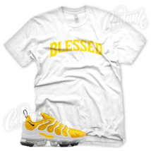 &quot;BW BLESSED&quot; Sneaker T Shirt for N Vapormax Plus Speed Yellow Frequency Black - £21.52 GBP
