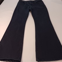 Banana Republic Dark Blue Denim Bootcut Leg Women&#39;s Jeans Size 30 - $21.77