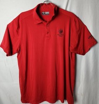 Callaway Men XL Trump National Doral Opti-Dri Red Polo Shirt - £24.62 GBP
