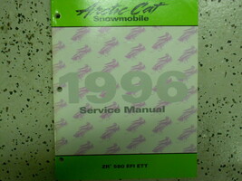 1996 Arctic Cat ZR 580 Efi Ett Atelier Service Réparation Manuel OEM 225... - €12,57 EUR